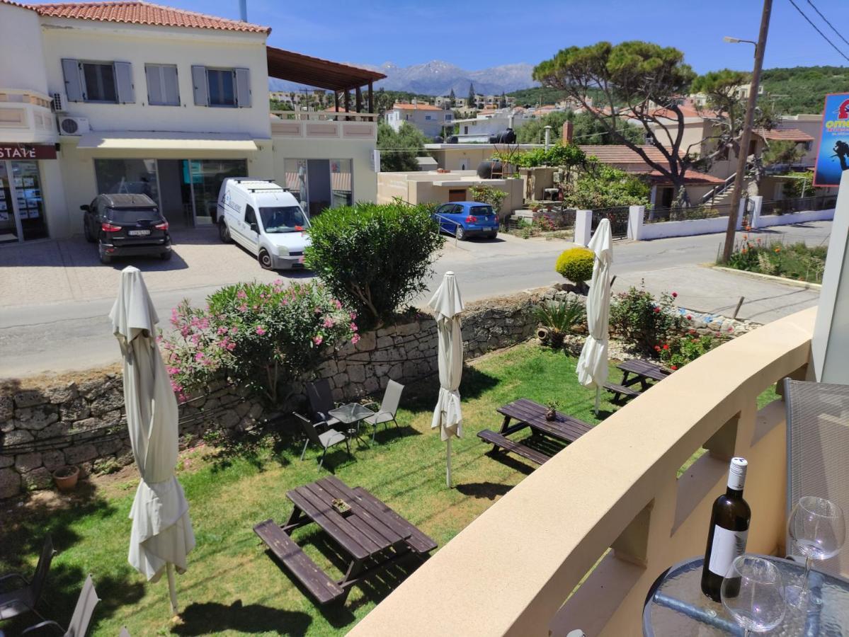 Omega Comfy Apartments Almyrida Almirída Kültér fotó