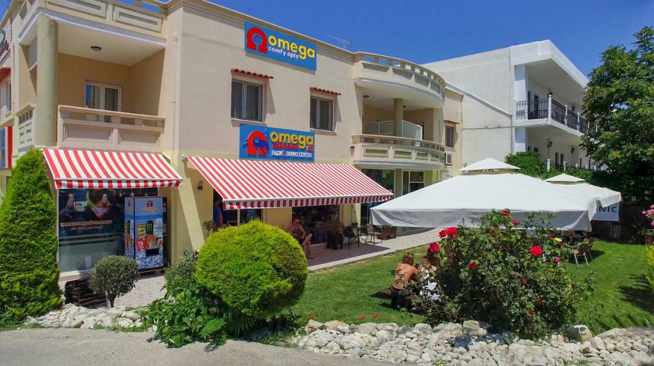 Omega Comfy Apartments Almyrida Almirída Kültér fotó