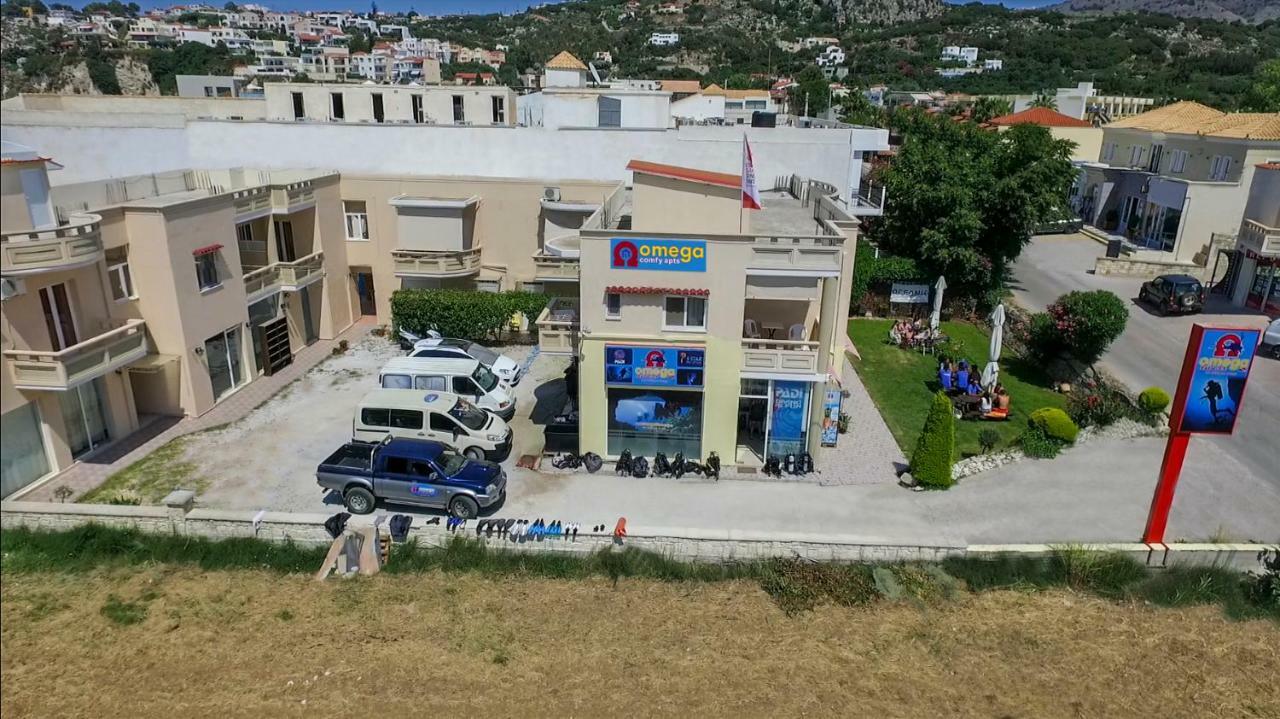 Omega Comfy Apartments Almyrida Almirída Kültér fotó