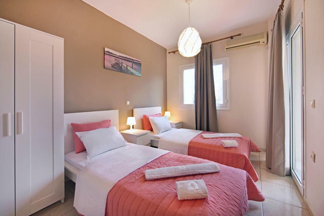 Omega Comfy Apartments Almyrida Almirída Kültér fotó