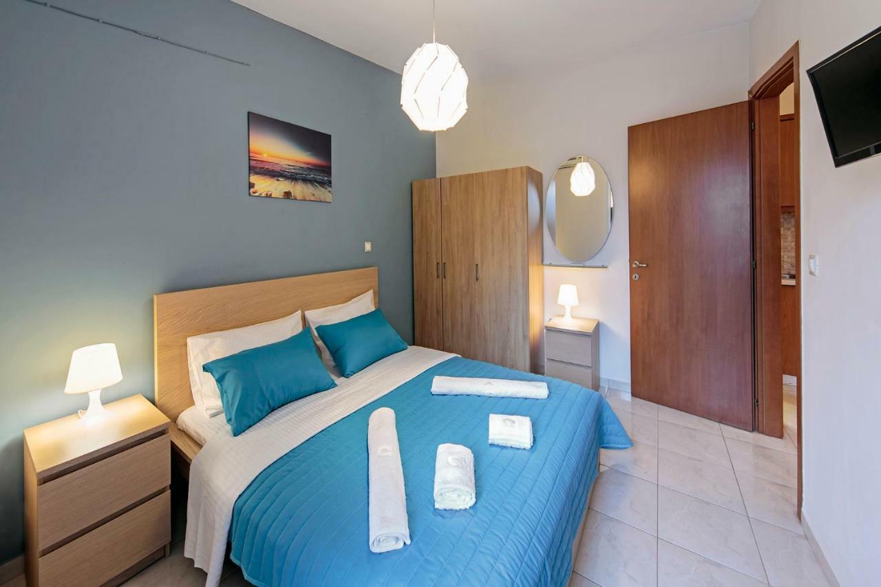 Omega Comfy Apartments Almyrida Almirída Kültér fotó