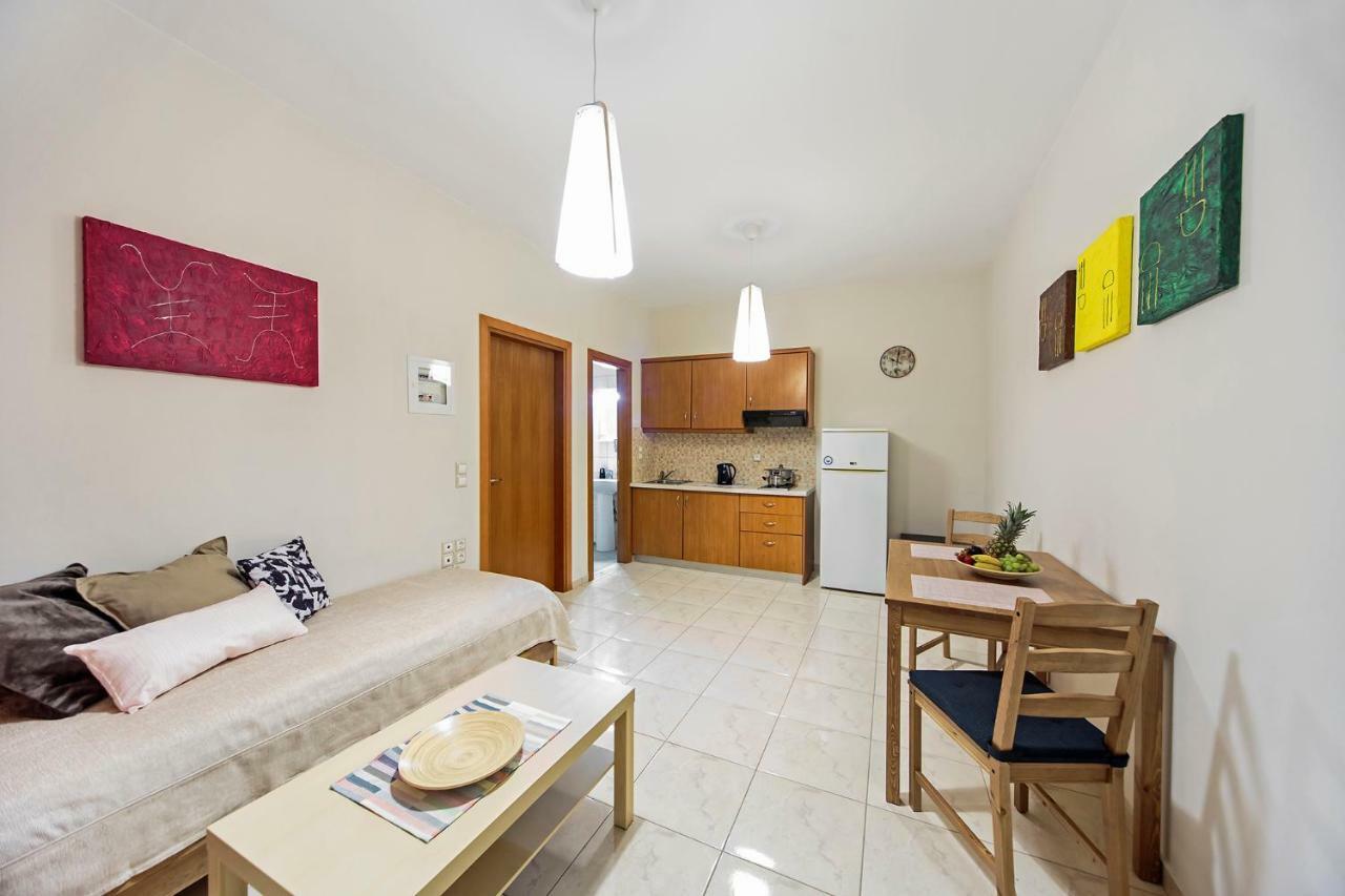 Omega Comfy Apartments Almyrida Almirída Kültér fotó