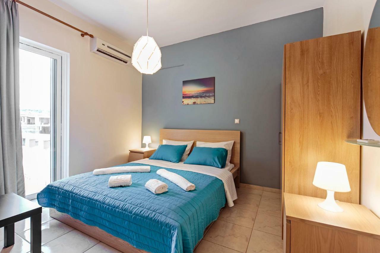 Omega Comfy Apartments Almyrida Almirída Kültér fotó