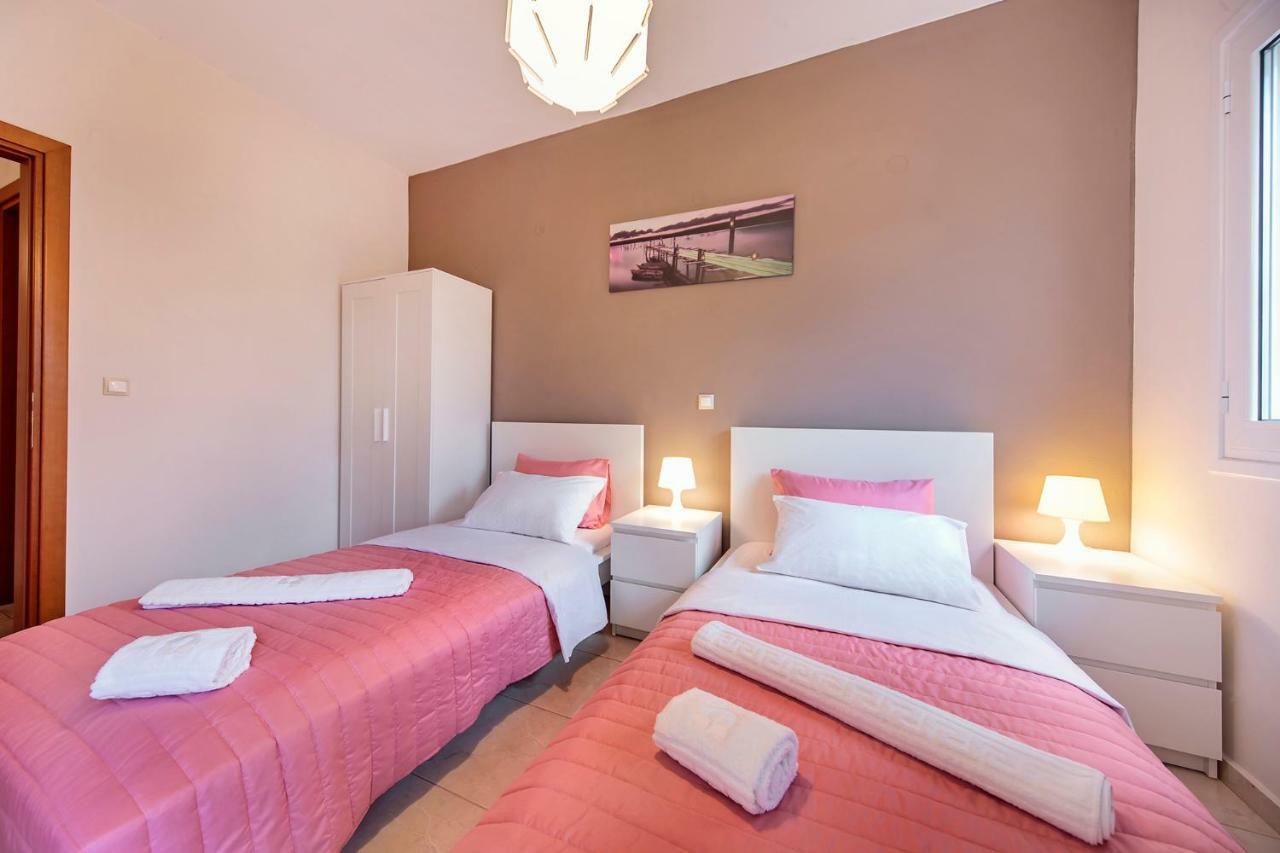 Omega Comfy Apartments Almyrida Almirída Kültér fotó