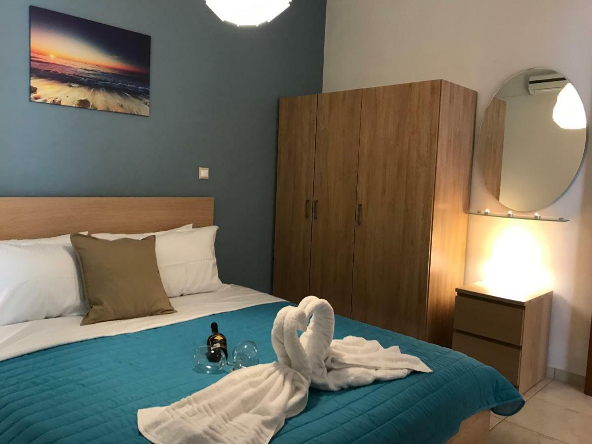 Omega Comfy Apartments Almyrida Almirída Kültér fotó